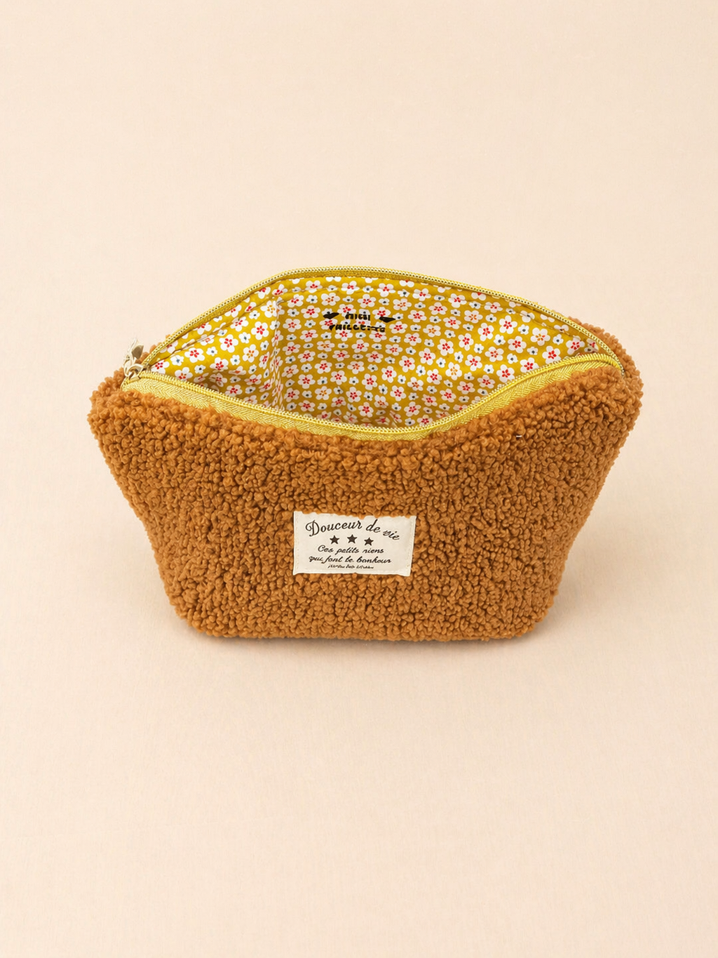 La pochette miel fleuri