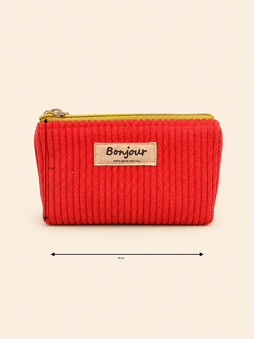 La mini pochette orangée
