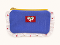 La mini pochette blueberry cerise