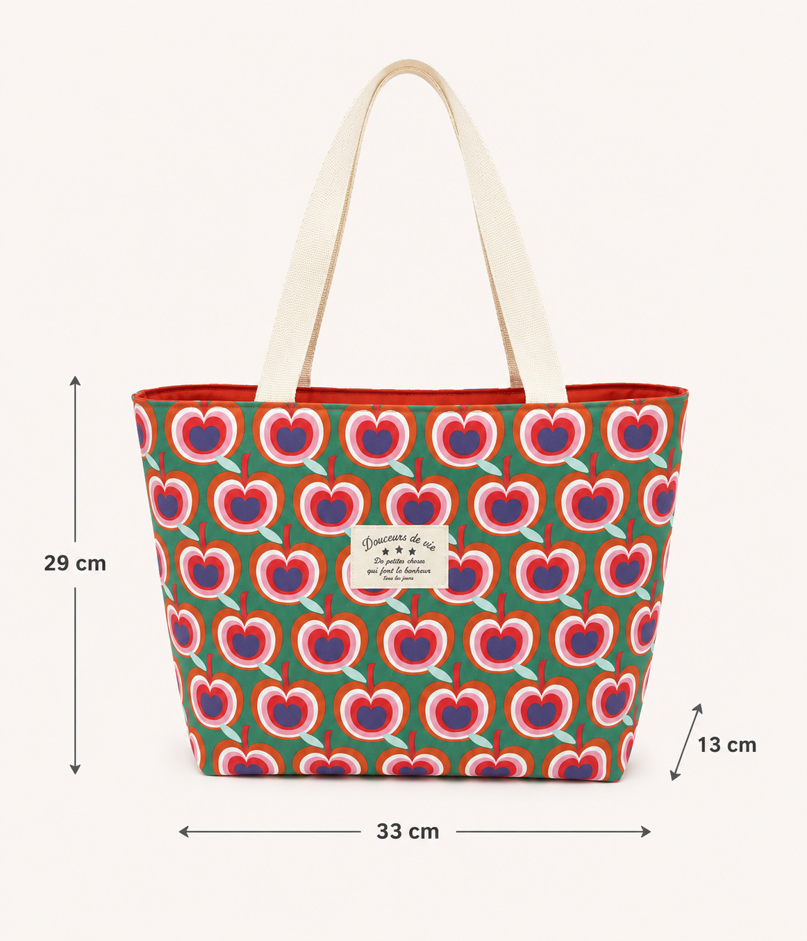 Le sac pomme rétro