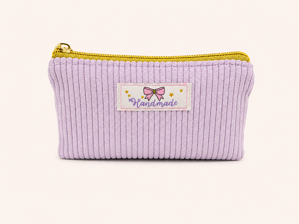 La mini pochette lilas bohème