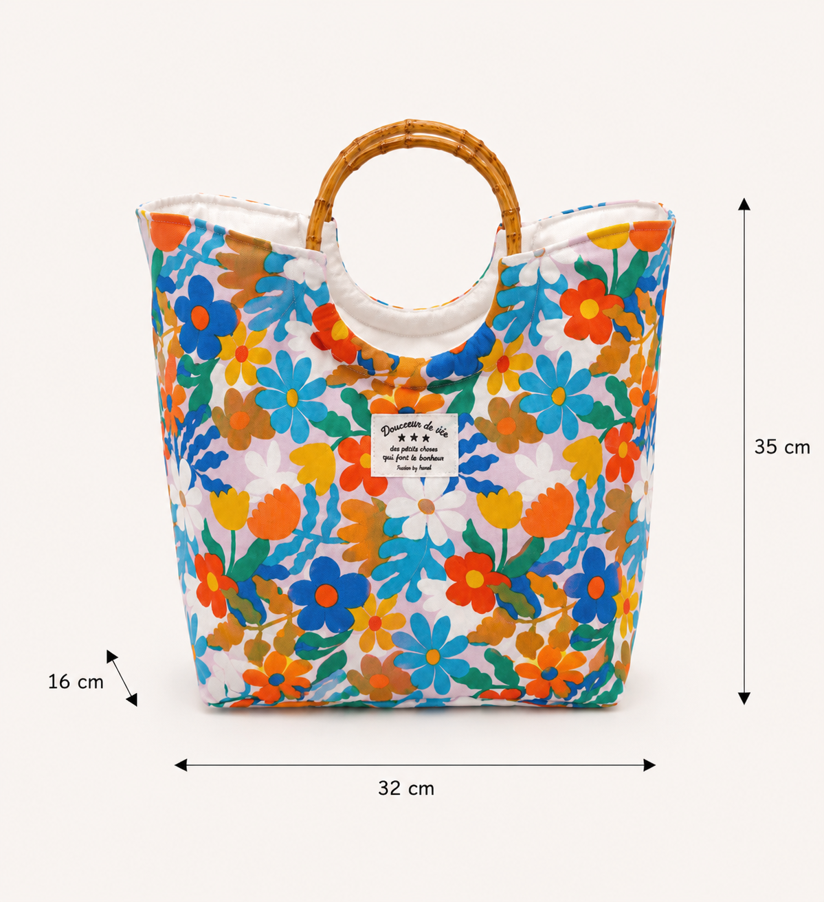 Le sac bambou Dolce flora