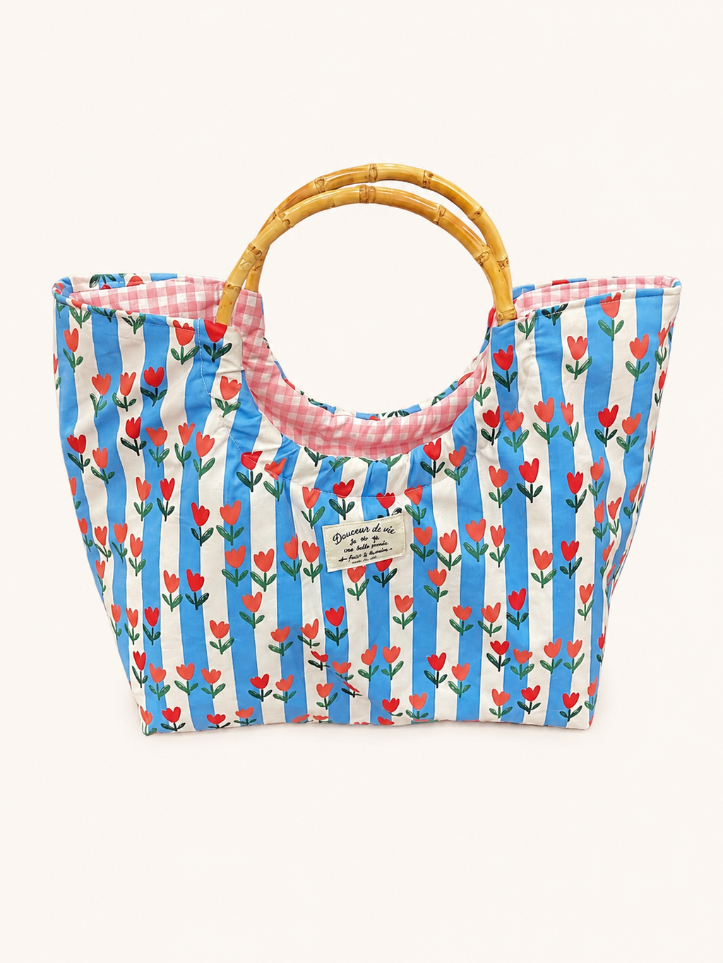 Le sac bambou tulipe dolce vita