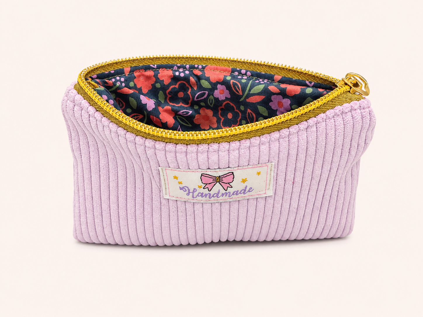 La mini pochette lilas bohème