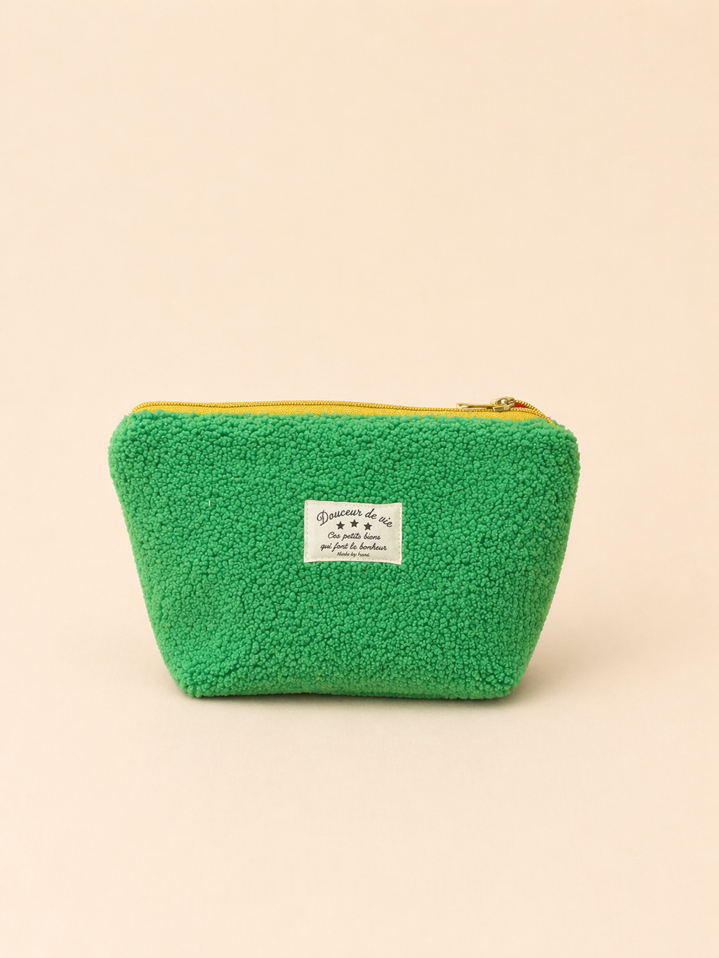 La pochette verte nature