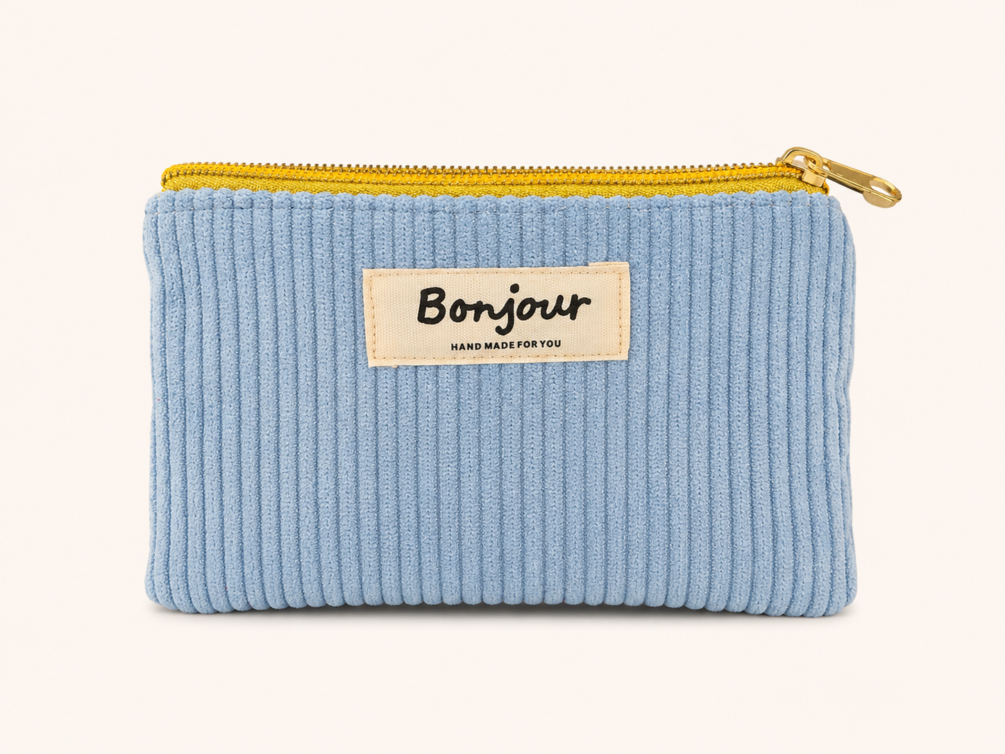 La mini pochette bleu céleste