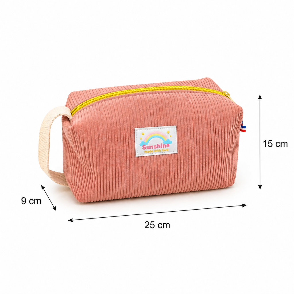 La pochette sunshine corail