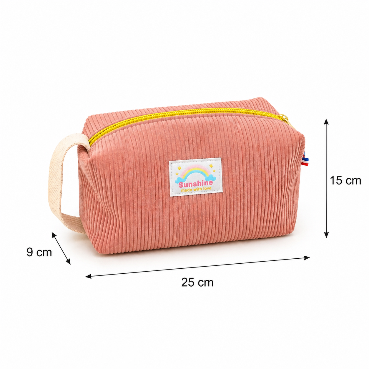 La pochette sunshine corail