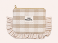 La pochette mini beige élégance