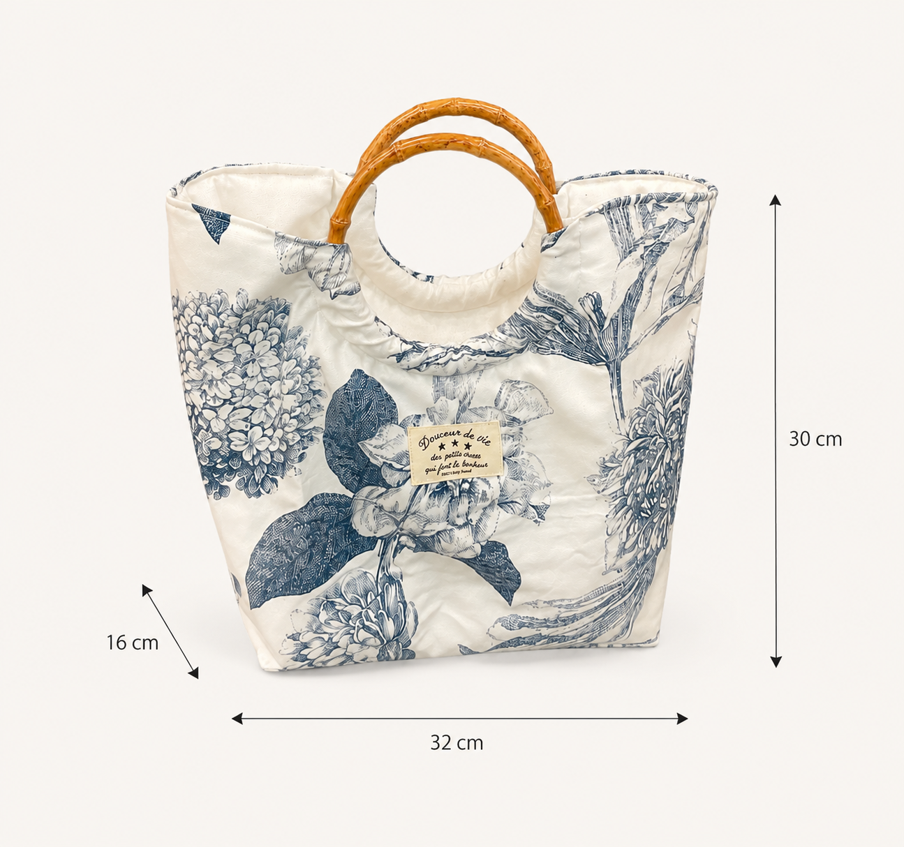 Le sac bambou jardin royal