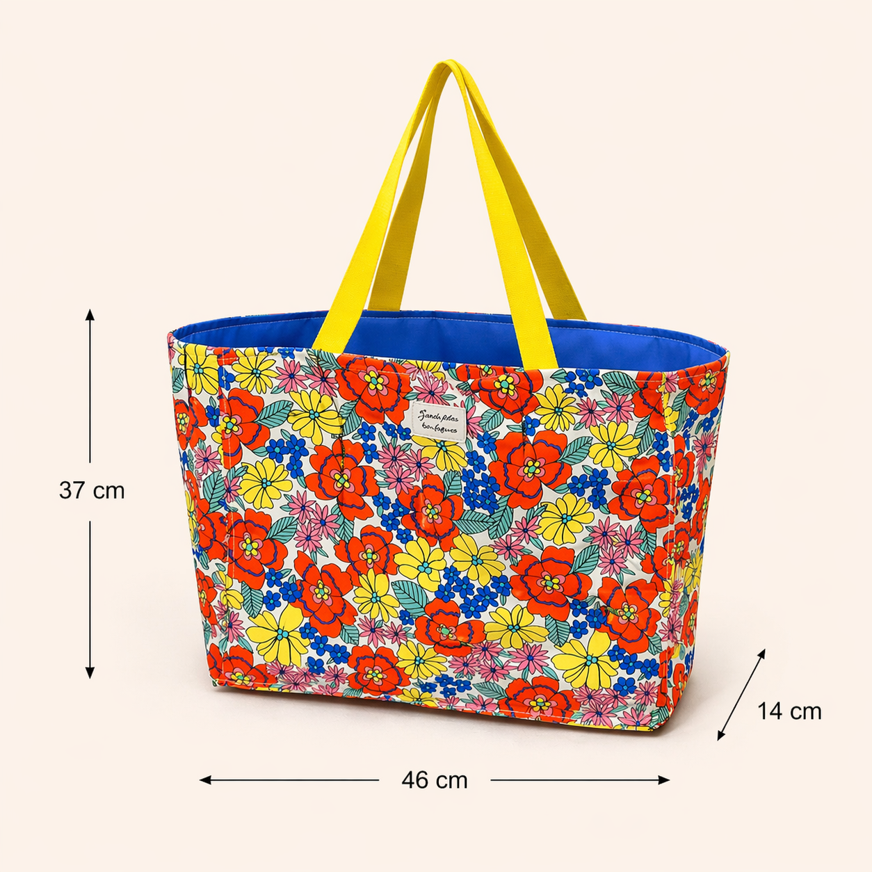 Sac soleil fleuri