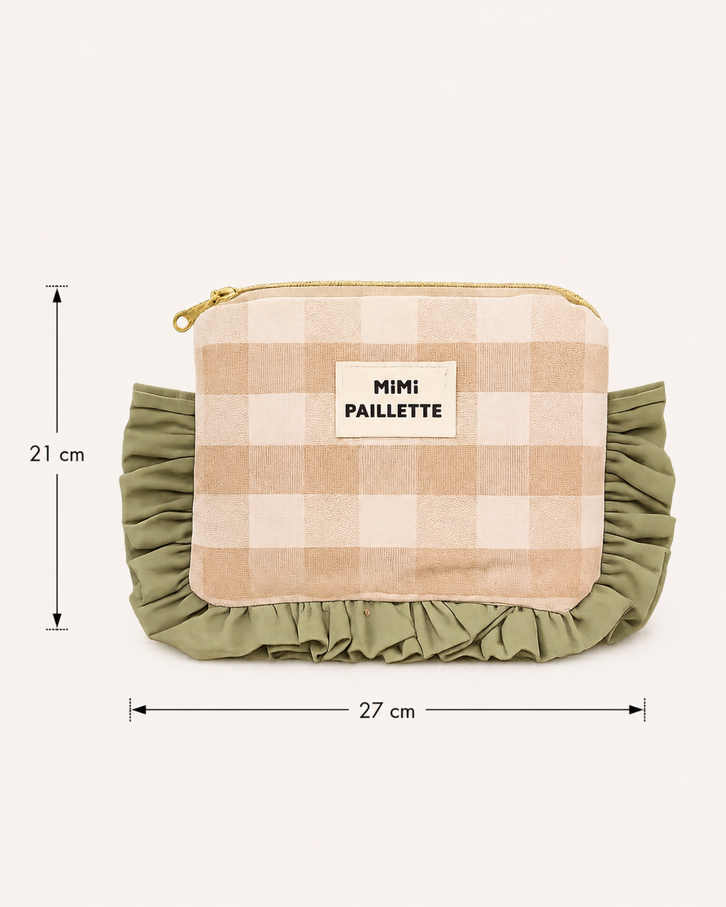 La pochette mini sauge romantique