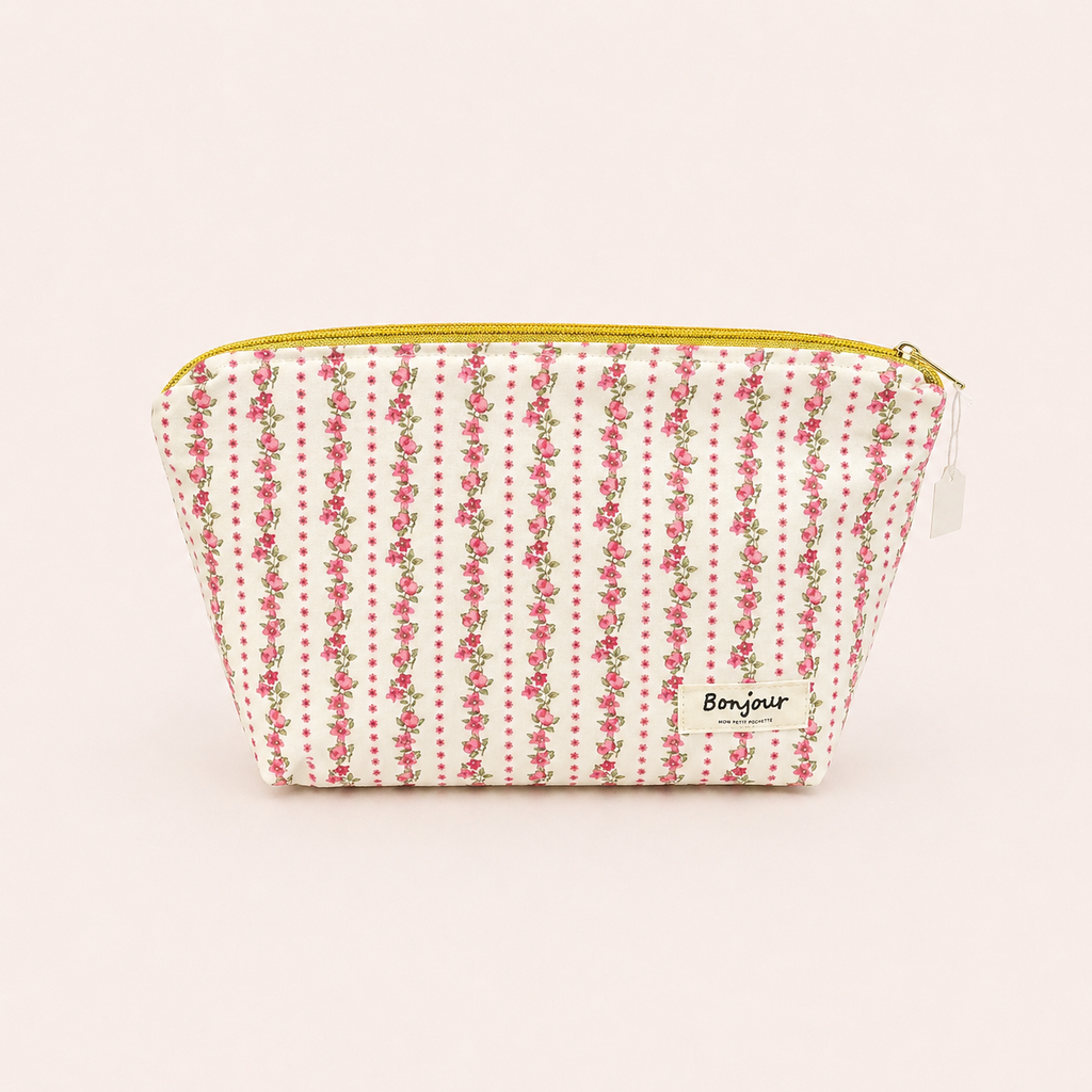 La pochette romance fleurie