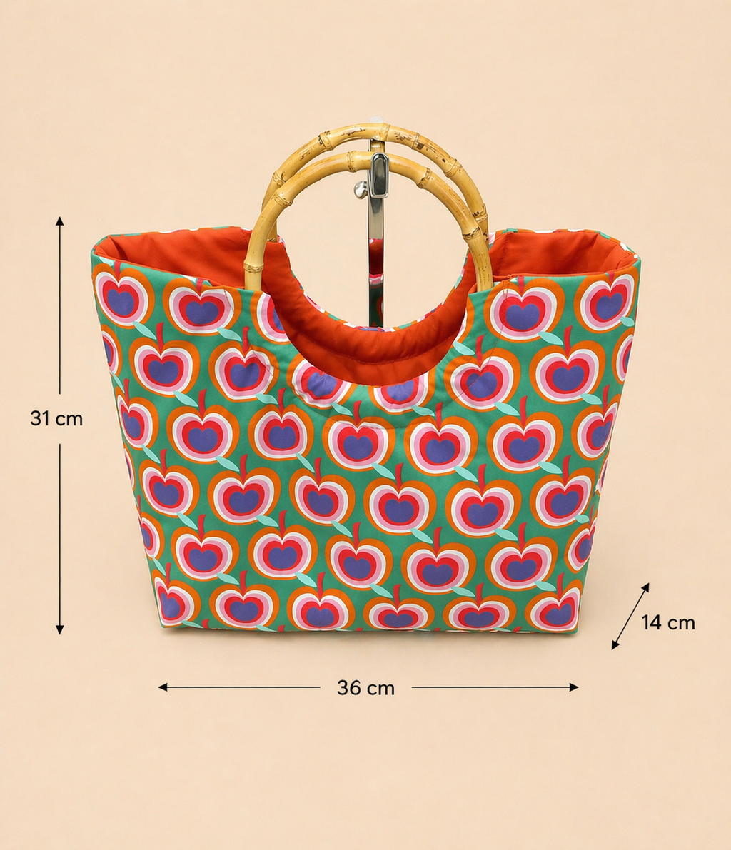 Sac Le Bambou mini pop apple