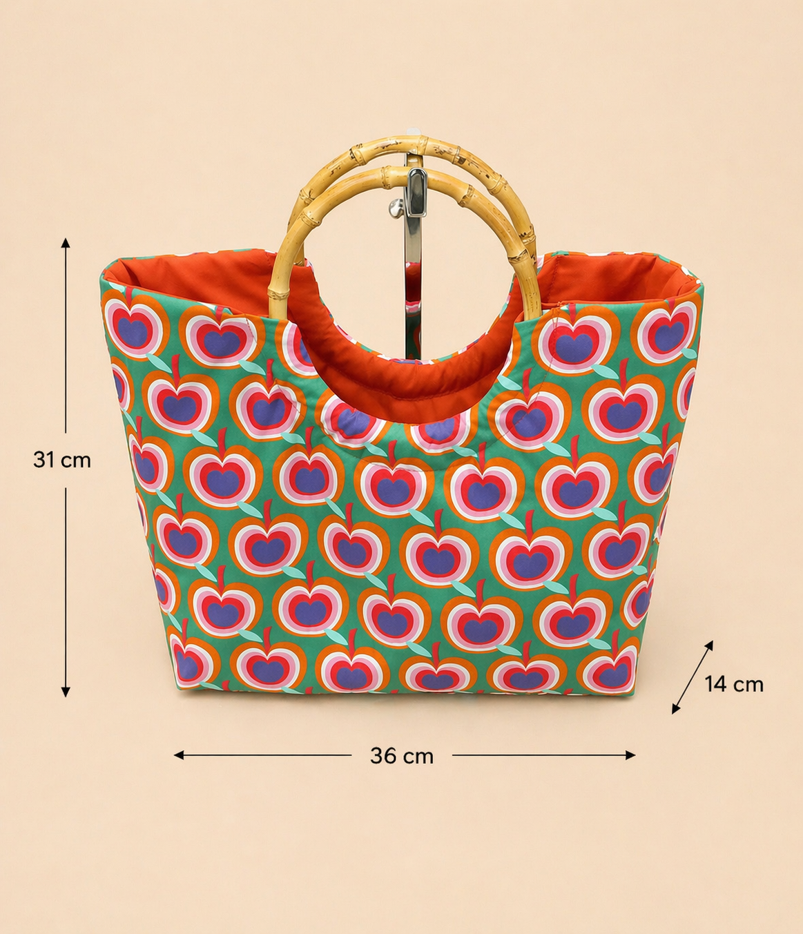 Sac Le Bambou mini pop apple