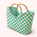 Sac Le Bambou collection damier