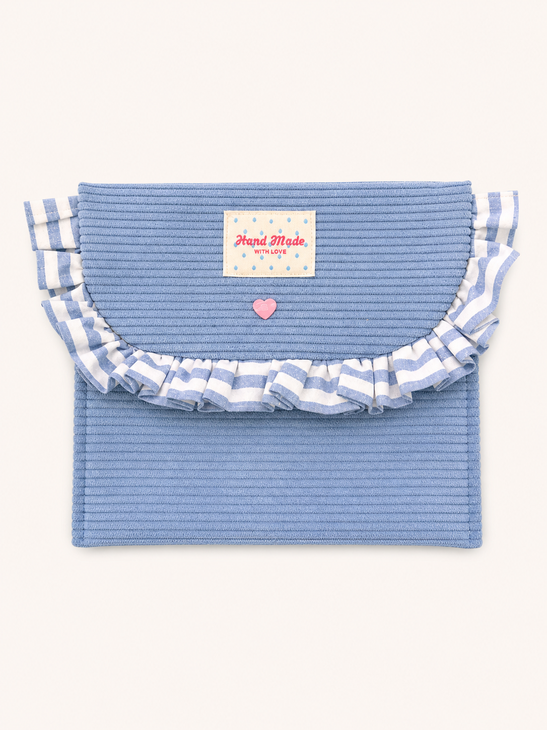 La pochette mini blue capri