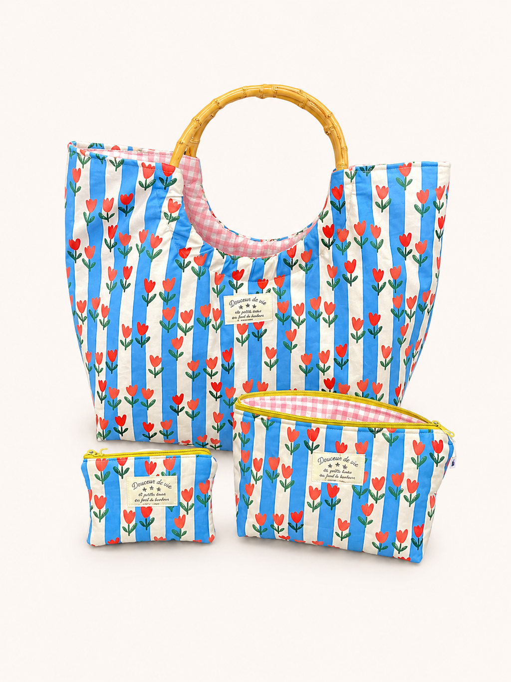 Le sac bambou tulipe dolce vita