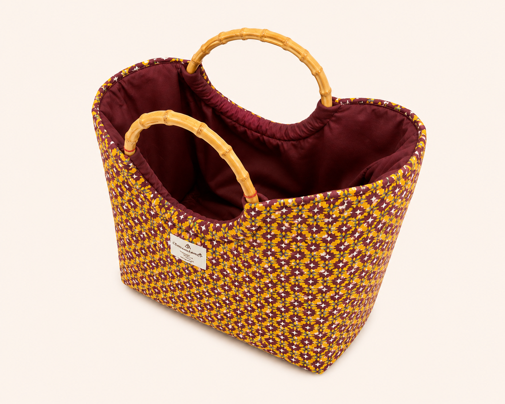 Le sac bambou mosaïque prestige