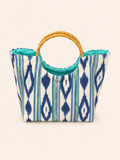 Le sac bambou Lagon bohème