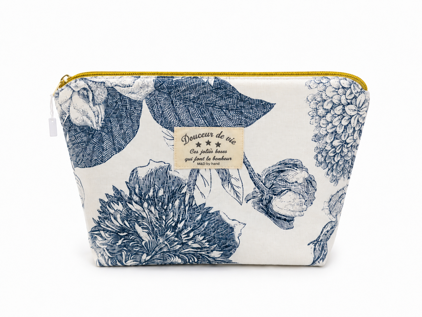 La pochette porcelaine bleue