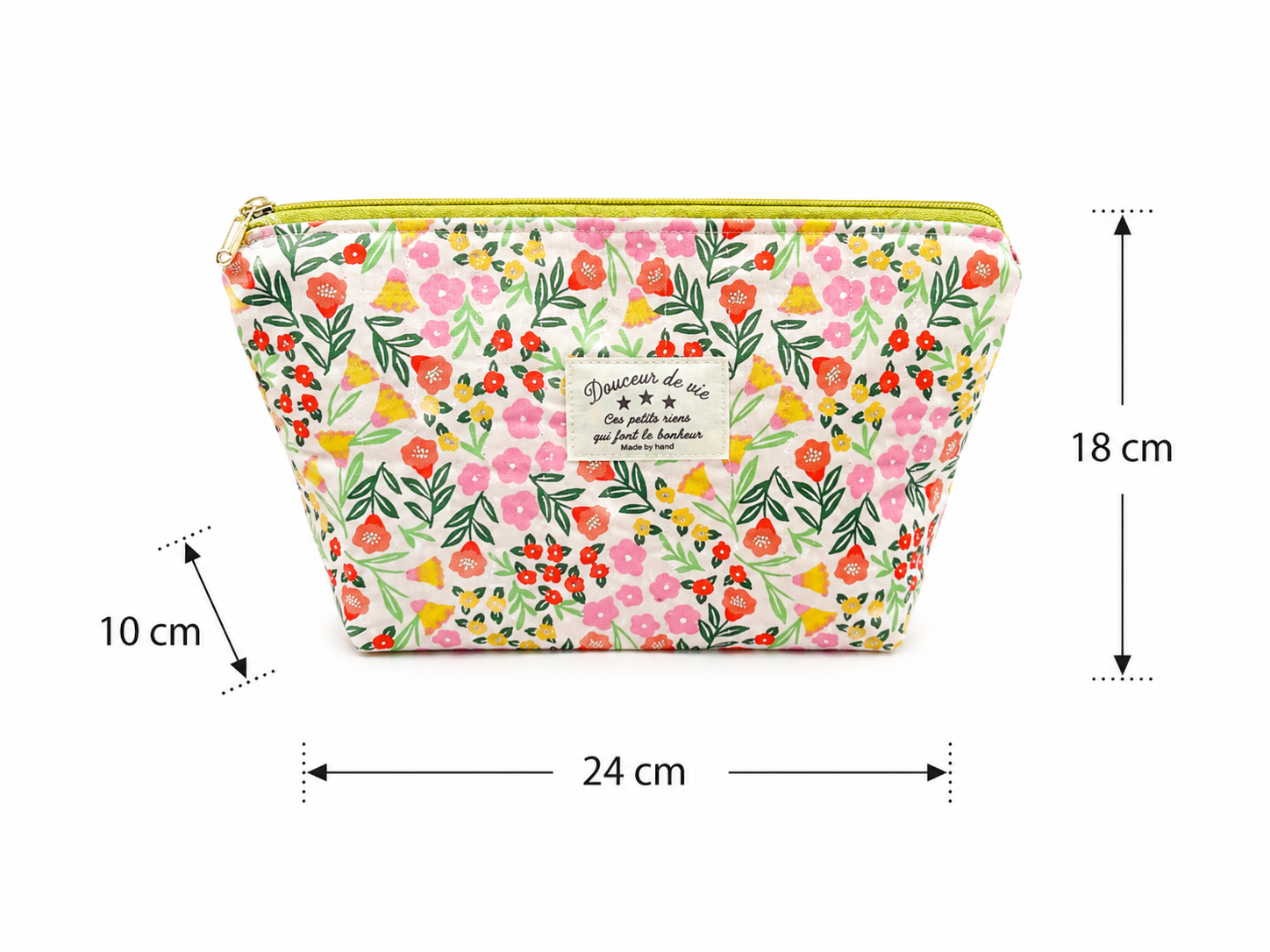 La pochette jardin rosé