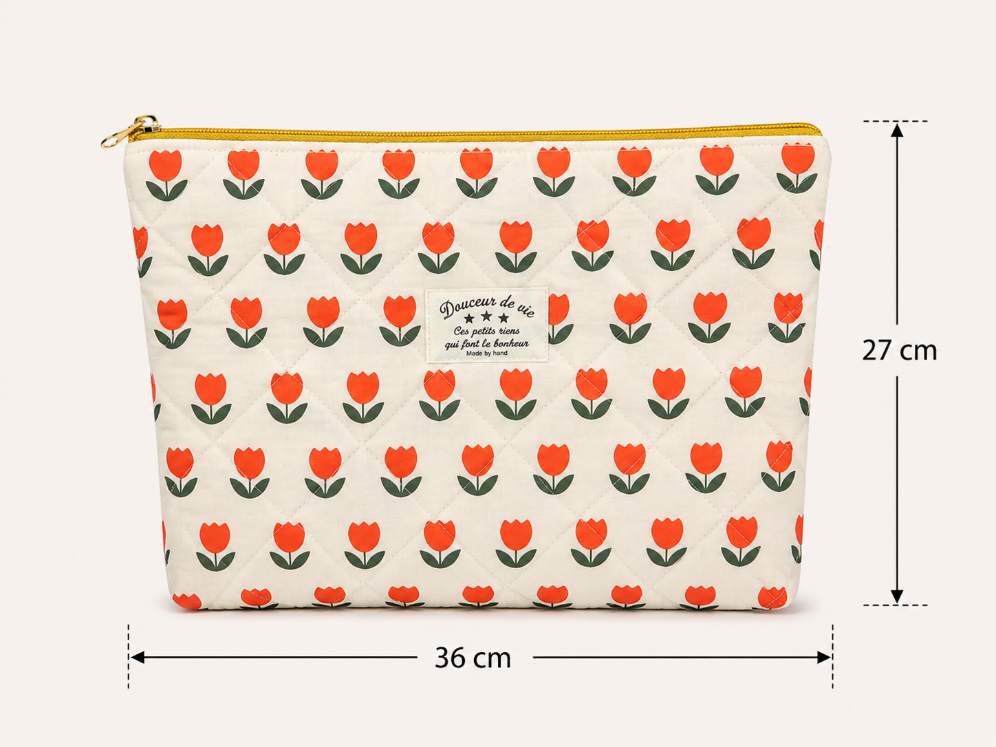 La pochette Tulipe bohème XL