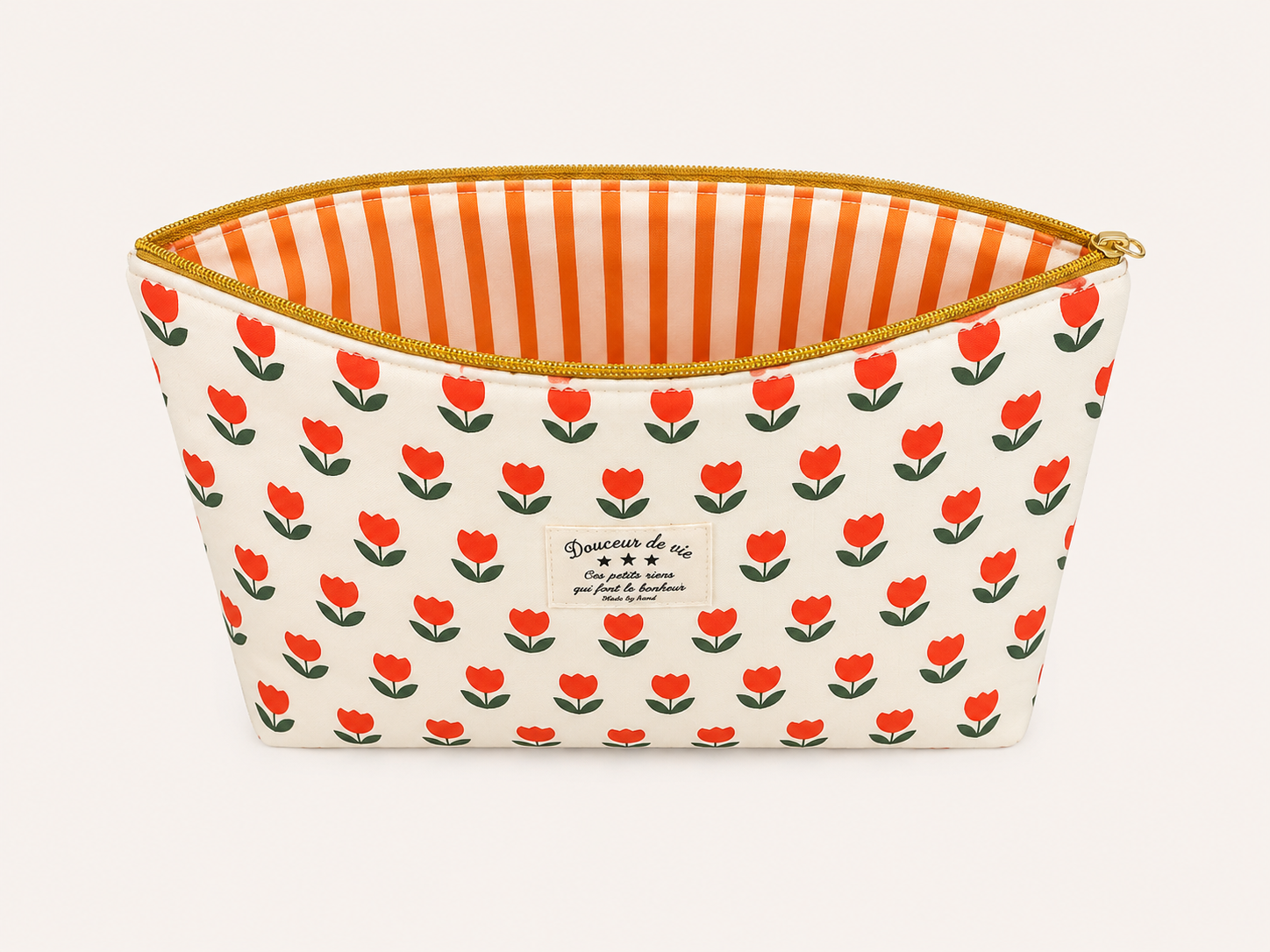 La pochette Tulipe bohème XL