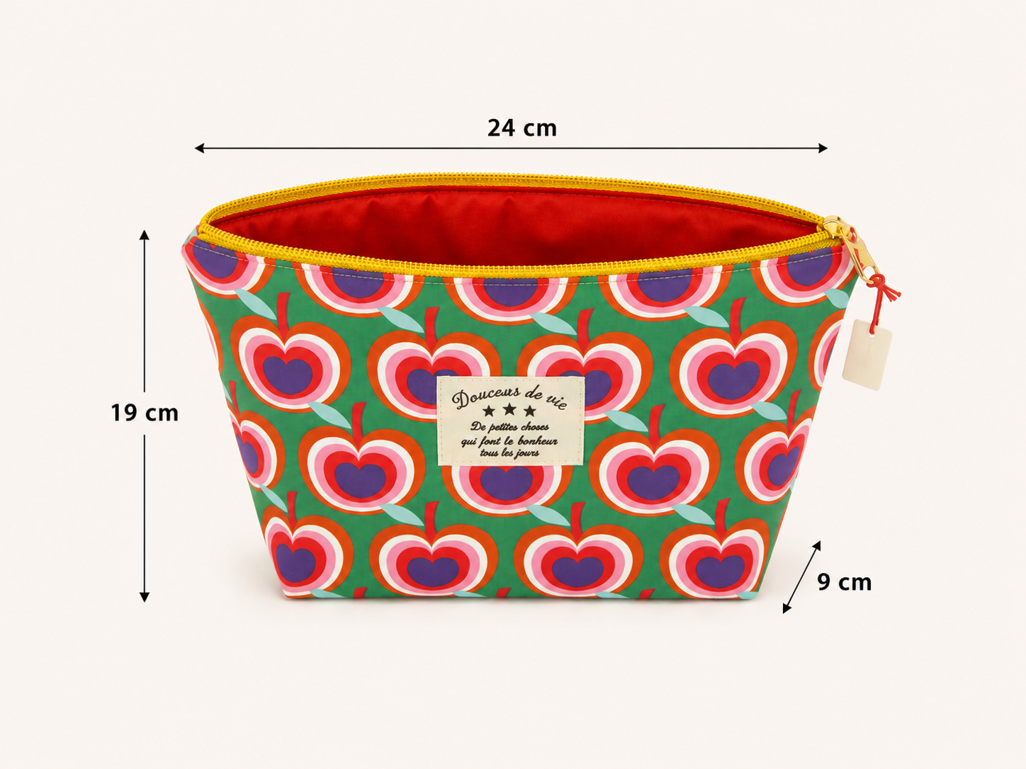 La pochette pomme rétro